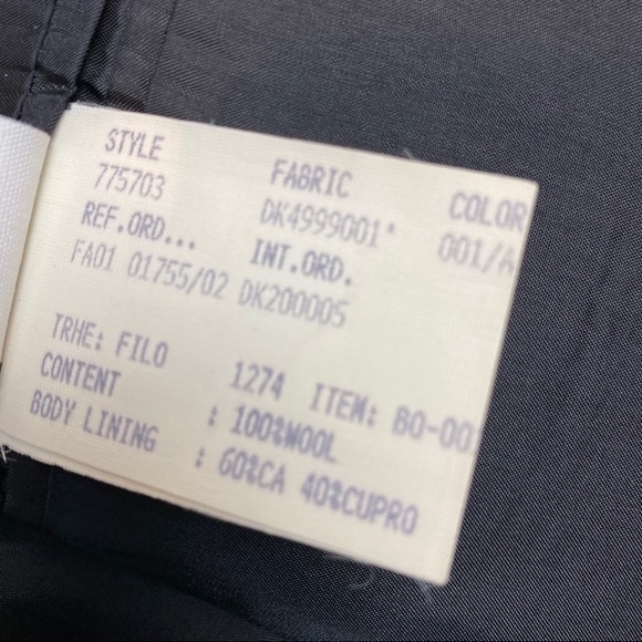 Donna Karan Mens Wool Blazer Sport Coat 42 - Picture 9 of 10